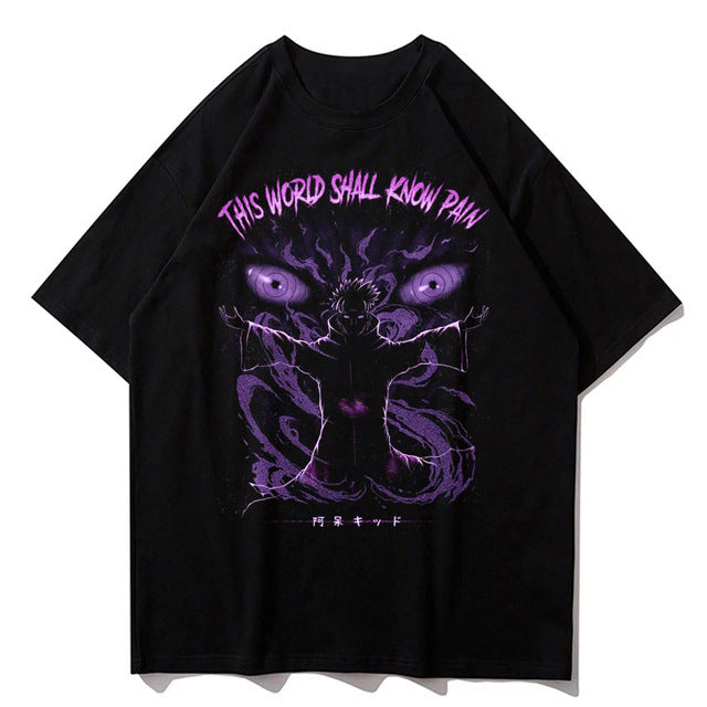 Abyssal Gear Art Fallen Angels Oversized Men's T-Shirt