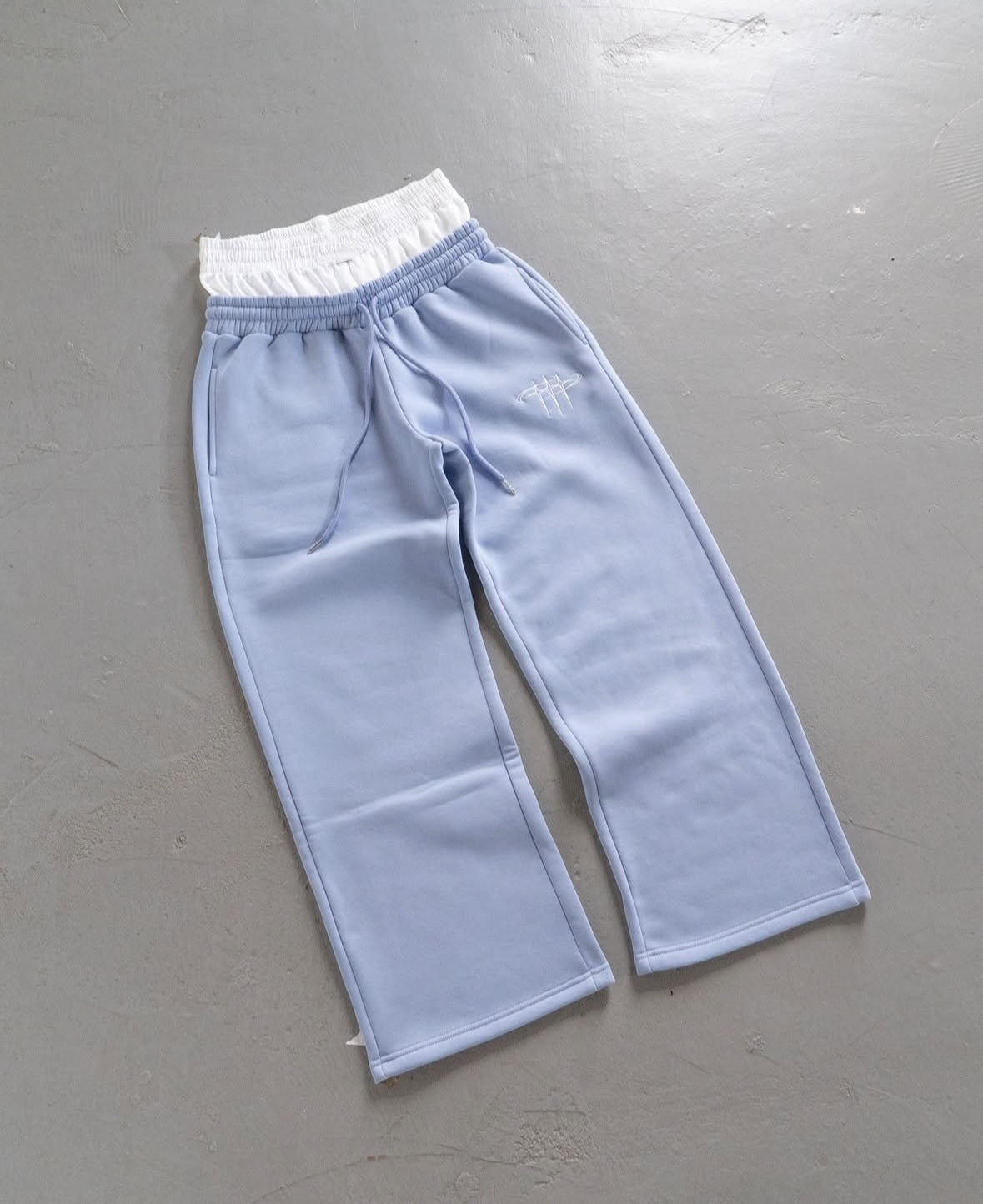 Retro Street Abyssal Gear Loose Casual Double Waist Pants Unisex