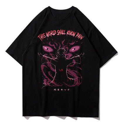 Abyssal Gear Art Fallen Angels Oversized Men's T-Shirt