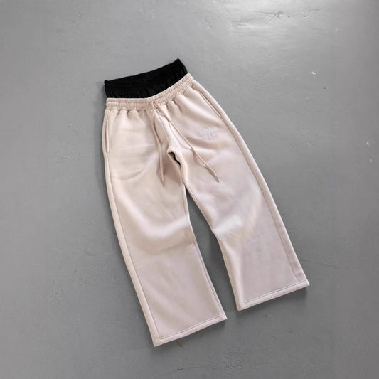 Retro Street Abyssal Gear  Loose Casual Double Waist Pants Unisex