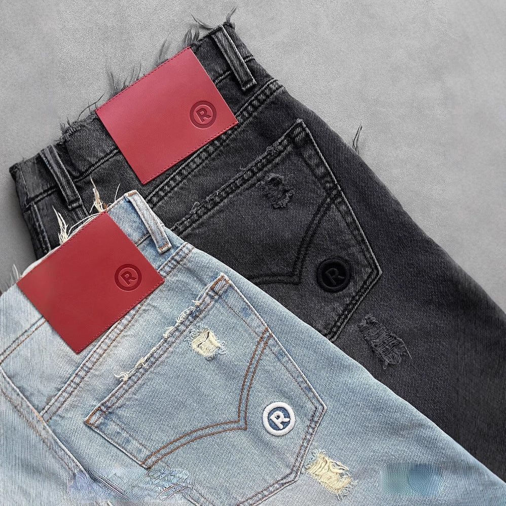 Abyssal Gear Casual Streetwear Jean Shorts