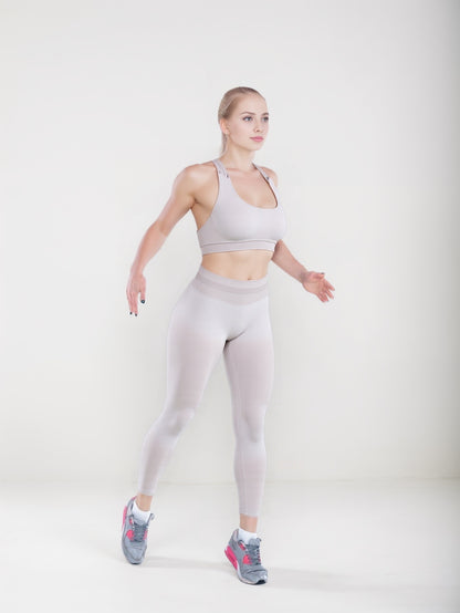 Seamless Contour Yoga Pants – High Waist, Lift & Sculpt Fit
